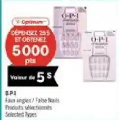Pharmaprix OPI False Nails offer