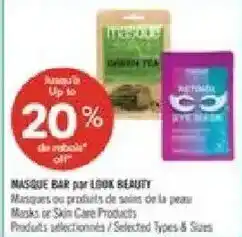 Pharmaprix Look beauty masks or skin care products offer