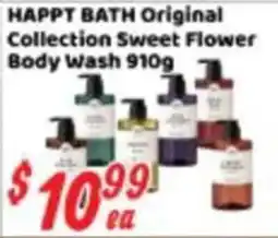 Nations Fresh Foods Happt bath original collection sweet flower body wash offer