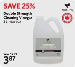 Home Hardware natura double strength cleaning vinegar offer