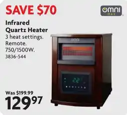 Home Hardware Omni Max Infrared Quartz Heater offer
