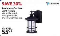 Home Hardware Canarm treehouse outdoor light fixture offer