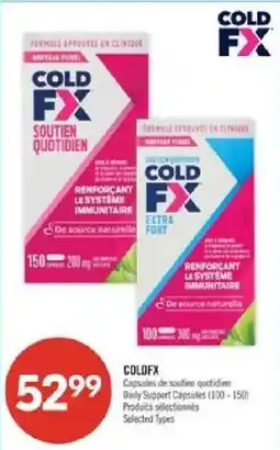 Pharmaprix Coldfx daily support capsules offer