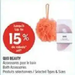 Pharmaprix Quo beauty bath accessories offer