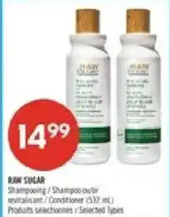 Pharmaprix Raw Sugar Shampoo / Shampoo-outil revitalisant offer