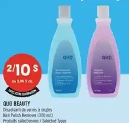 Pharmaprix Quo beauty nail polish remover offer