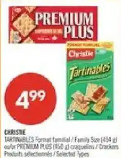 Pharmaprix Christie tartinables offer