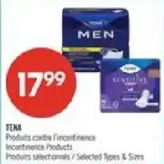 Pharmaprix Tena incontinence products offer