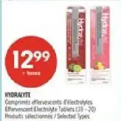 Pharmaprix Hydralyte Effervescent Electrolyte Tablets offer