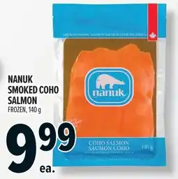 Metro Nanuk smoked coho salmon offer