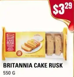 Atiya's Fresh Farm Britannia cake rusk offer