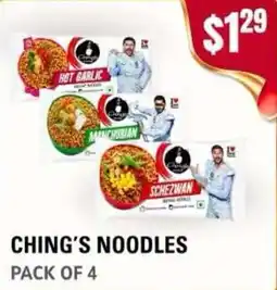 Atiya's Fresh Farm Ching's noodles offer