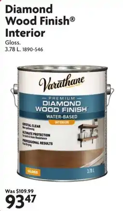 Home Hardware Varathane Diamond Wood Finish Interior offer
