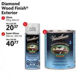 Home Hardware Varathane Diamond Wood Finish Exterior offer