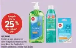 Pharmaprix Live brand acne skin or sun care products offer