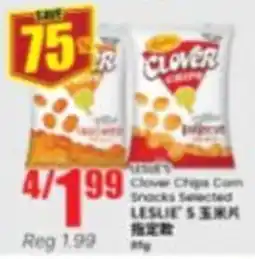Btrust Supermarket Leslie's clover chips corn snacks selected offer
