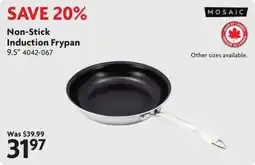 Home Hardware Mosaic Non-Stick Induction Frypan offer