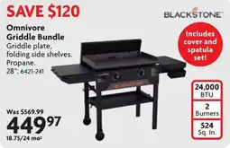 Home Hardware Blackstone omnivore griddle bundle offer