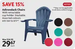 Home Hardware Keter Adirondack Chairs offer