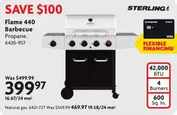 Home Hardware Sterling Flame 440 Barbecue offer