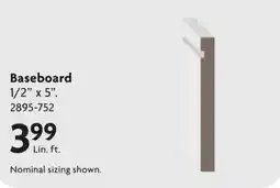Home Hardware Baseboard offer