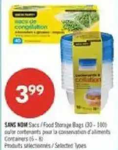 Pharmaprix No Name Sacs / Food Storage Bags offer