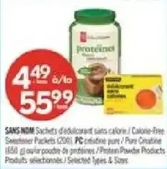 Pharmaprix Proteinext protein powder products offer