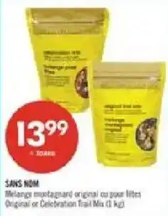 Pharmaprix No Name trail mix original or celebration offer