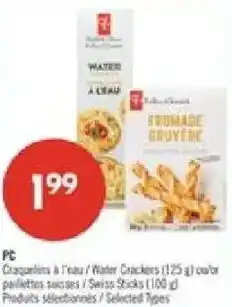 Pharmaprix PC Water Crackers offer