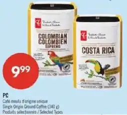 Pharmaprix PC Single Origin Ground Coffee offer