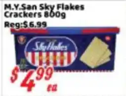 Nations Fresh Foods M.Y.San sky flakes crackers offer