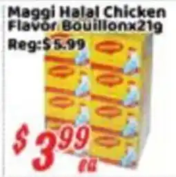 Nations Fresh Foods Maggi Halal Chicken Flavor Bouillon offer