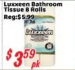 Nations Fresh Foods Luxxeen bathroom tissue offer