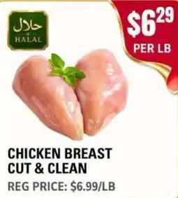 Atiya's Fresh Farm Chicken Breast Cut & Clean offer