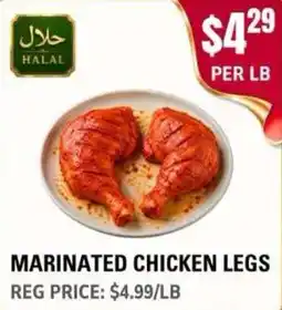 Atiya's Fresh Farm Marinated Chicken Legs offer
