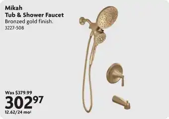 Mikah Tub & Shower Faucet