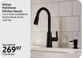 Edwyn Pull Down Kitchen Faucet