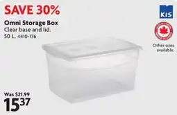 Home Hardware Kis omni storage box offer