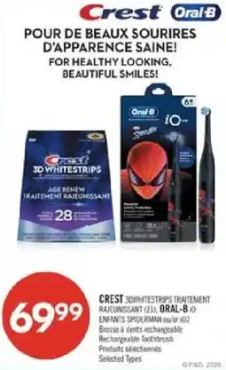 Pharmaprix Crest 3d whitestrips traitement rajeunissant offer