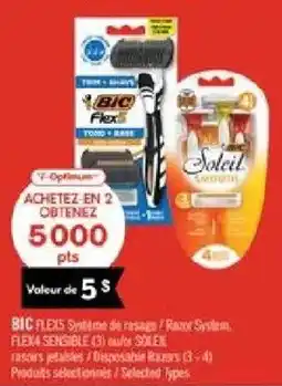 Pharmaprix Bic flex system de rasage / Razor System offer