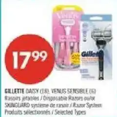 Pharmaprix Gillette daisy razors offer