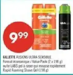 Pharmaprix Gillette fusion ultra sensible offer