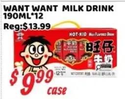 Nations Fresh Foods WANT WANT MILK DRINK offer