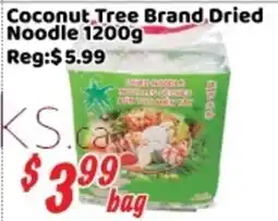 Nations Fresh Foods Coconut Tree Brand Dried Noodle offer