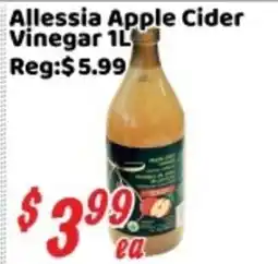 Nations Fresh Foods Allessia apple cider vinegar offer
