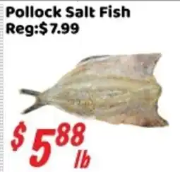 Nations Fresh Foods Pollock Salt Fish offer
