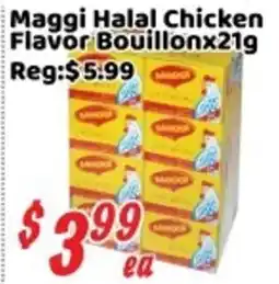 Nations Fresh Foods Maggi Halal Chicken Flavor Bouillon offer