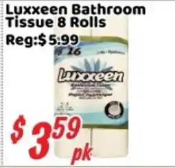 Nations Fresh Foods Luxxeen bathroom tissue offer