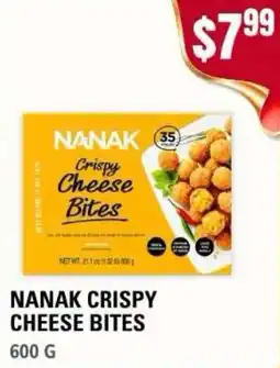 Atiya's Fresh Farm Nanak crispy cheese bites offer