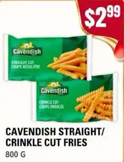Atiya's Fresh Farm Cavendish straight/ crinkle cut fries offer